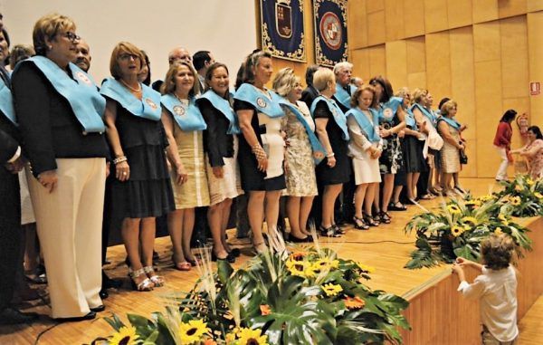 Acto de graduación del curso 2015 en la Universidad de Mayores de la Universidad Politécnica de Cartagena.