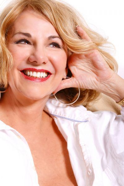 Portrait of a mature woman.