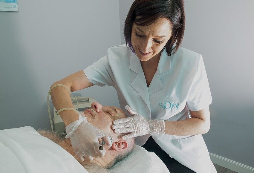 Be Oxy Facial, un milagro beauty para él