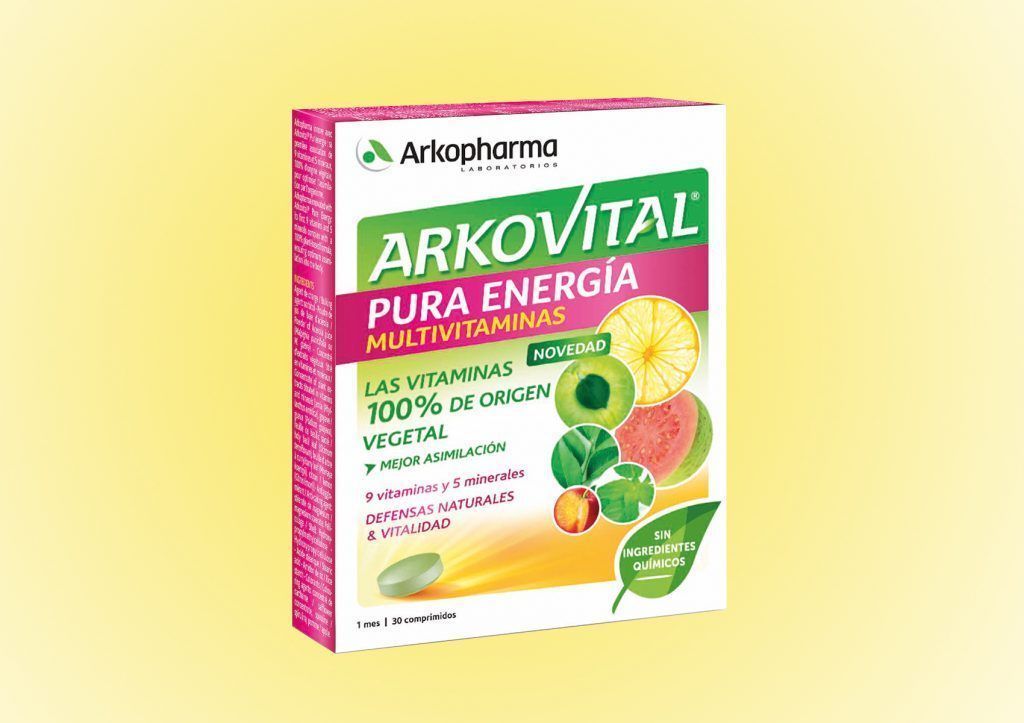 Nueva fórmula vitamínica para fatiga y cansancio