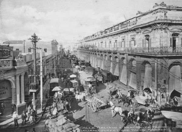 1910, Mercado de Tacón.