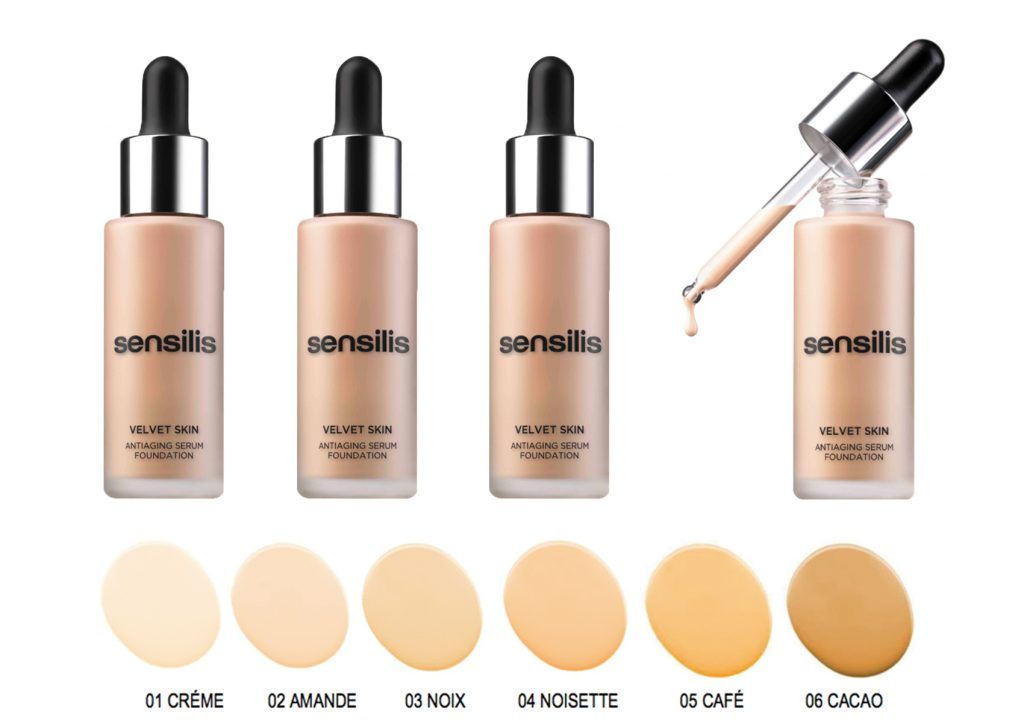 Maquillaje y serum antiedad en un solo producto