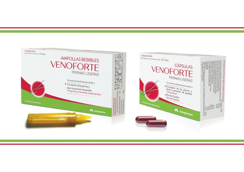 Venoforte, piernas ligeras