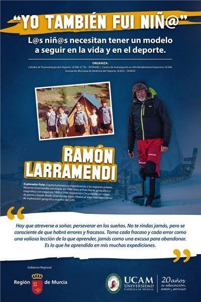 Ramon Larramendi, explorador español cuya agencia trabaja en Groenlandia