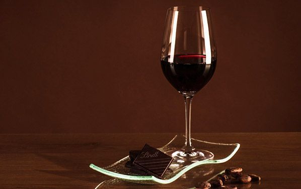 Cata de vino y chocolate