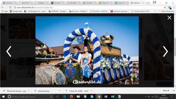 octoberfest de Munich, mas que un festival
