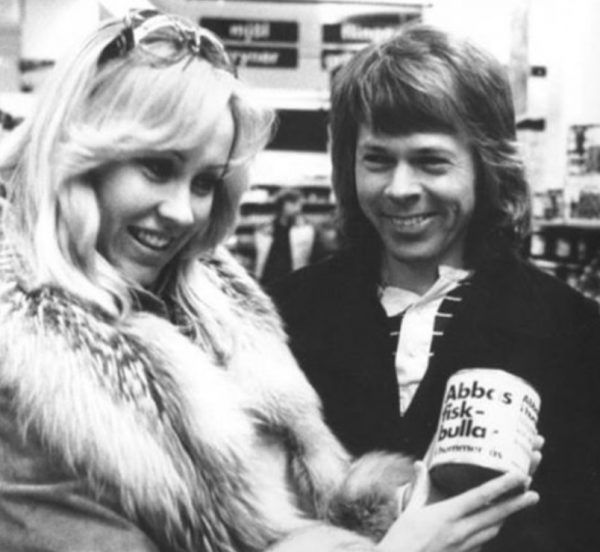 La pareja de Björn y Agnetha fue la primera que hizo aguas