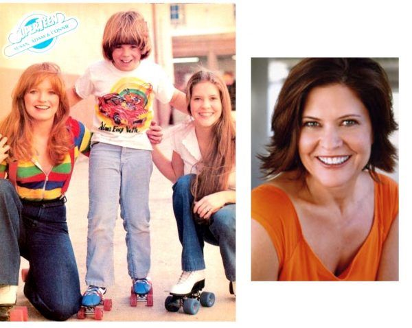 Connie N con dos de sus compis