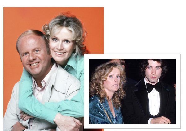 Doiana con Travolta, poco antes de fallecer.