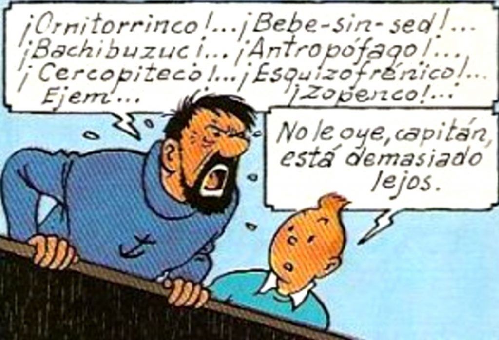 Si vas a insultar, hazlo con estilo