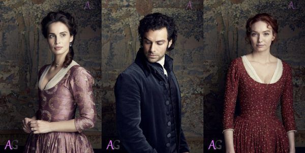 Un triangulo amoroso siempre tiene mucho morbo, el de Poldark tambien