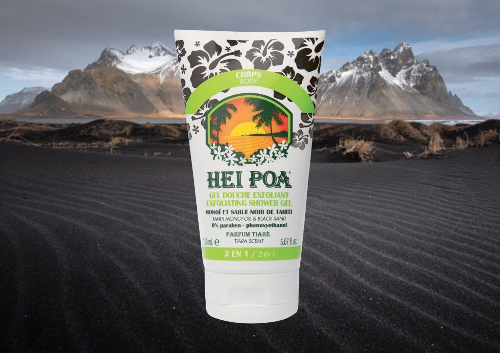 Arena Negra de Tahití: exfoliante natural mineral