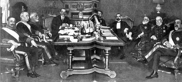 1918. Gobierno de Maura, uno de los cuatro de aquel año.
