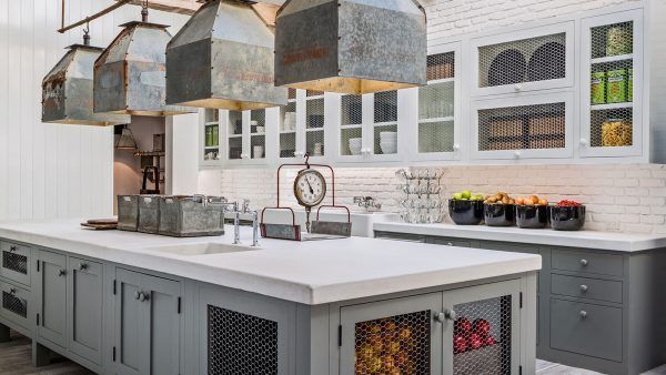 Kitchen in Diane Keaton home, for the book The House that Pintrerest Built