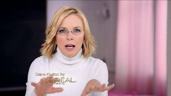 en uno de sus últimos anuncios para L´Oreal