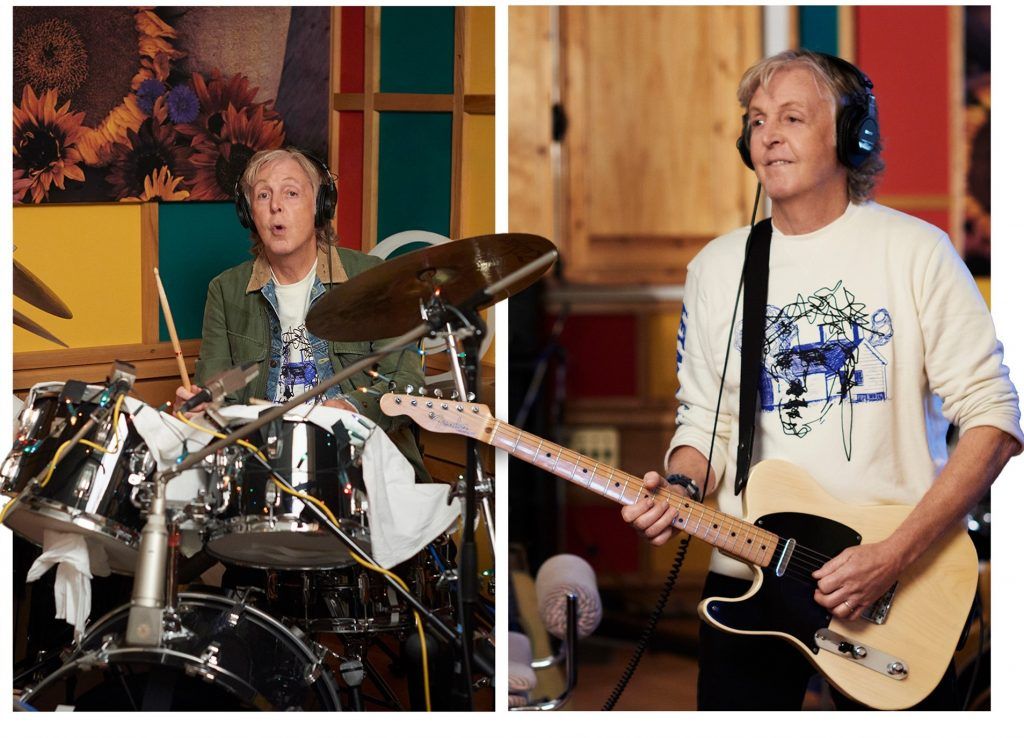 Paul McCartney aprovecha la pandemia para grabar un disco 100% de autor