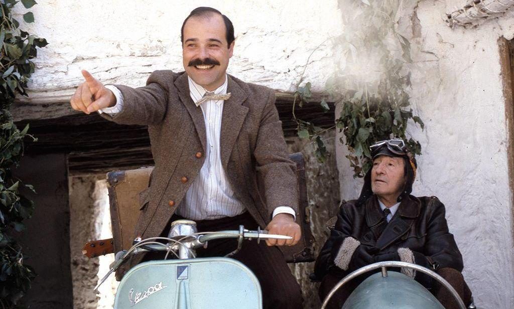 Lo mejor, una Vespa para pasear por la historia del cine